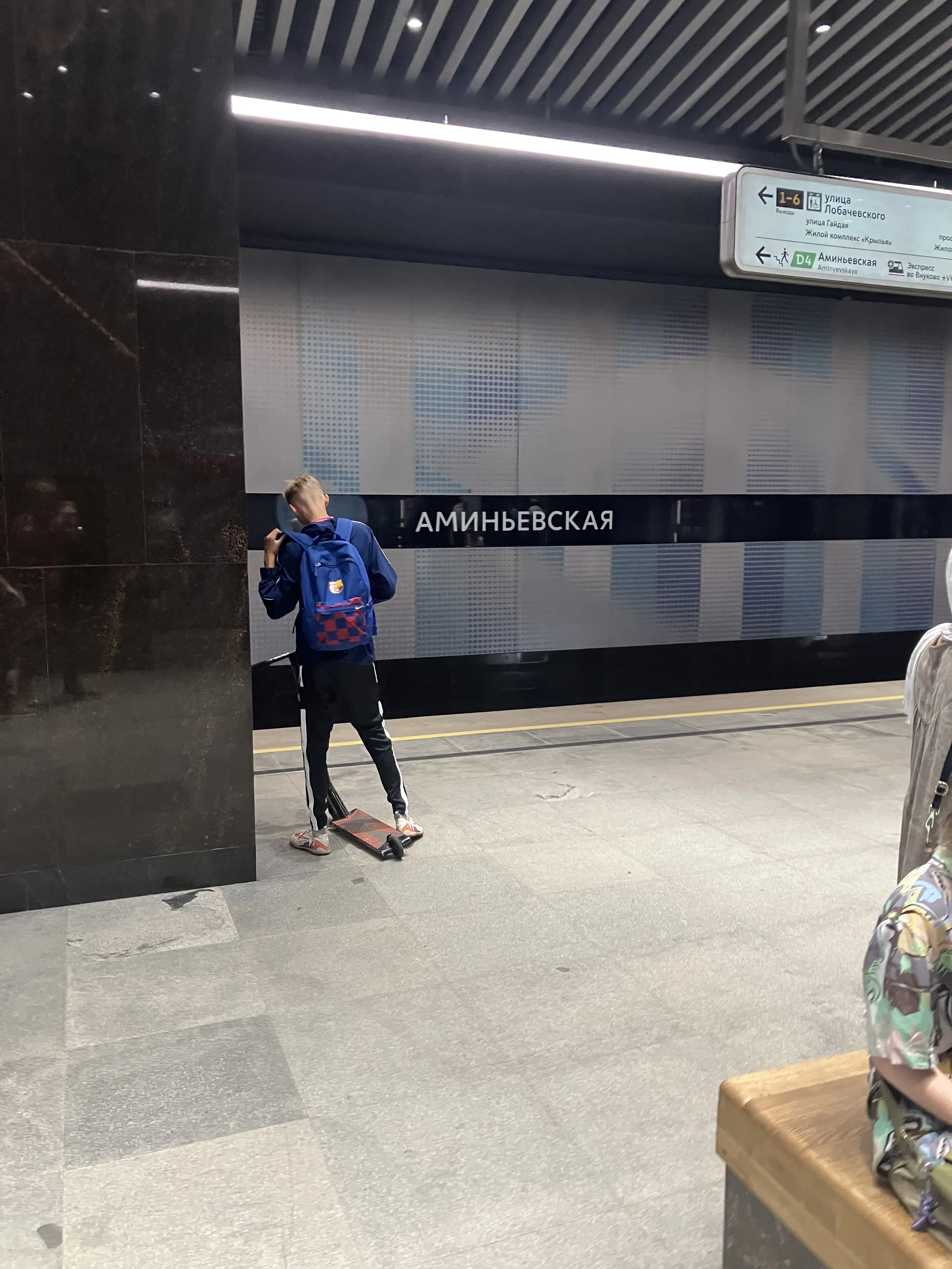 Станция Аминьеская БКЛ